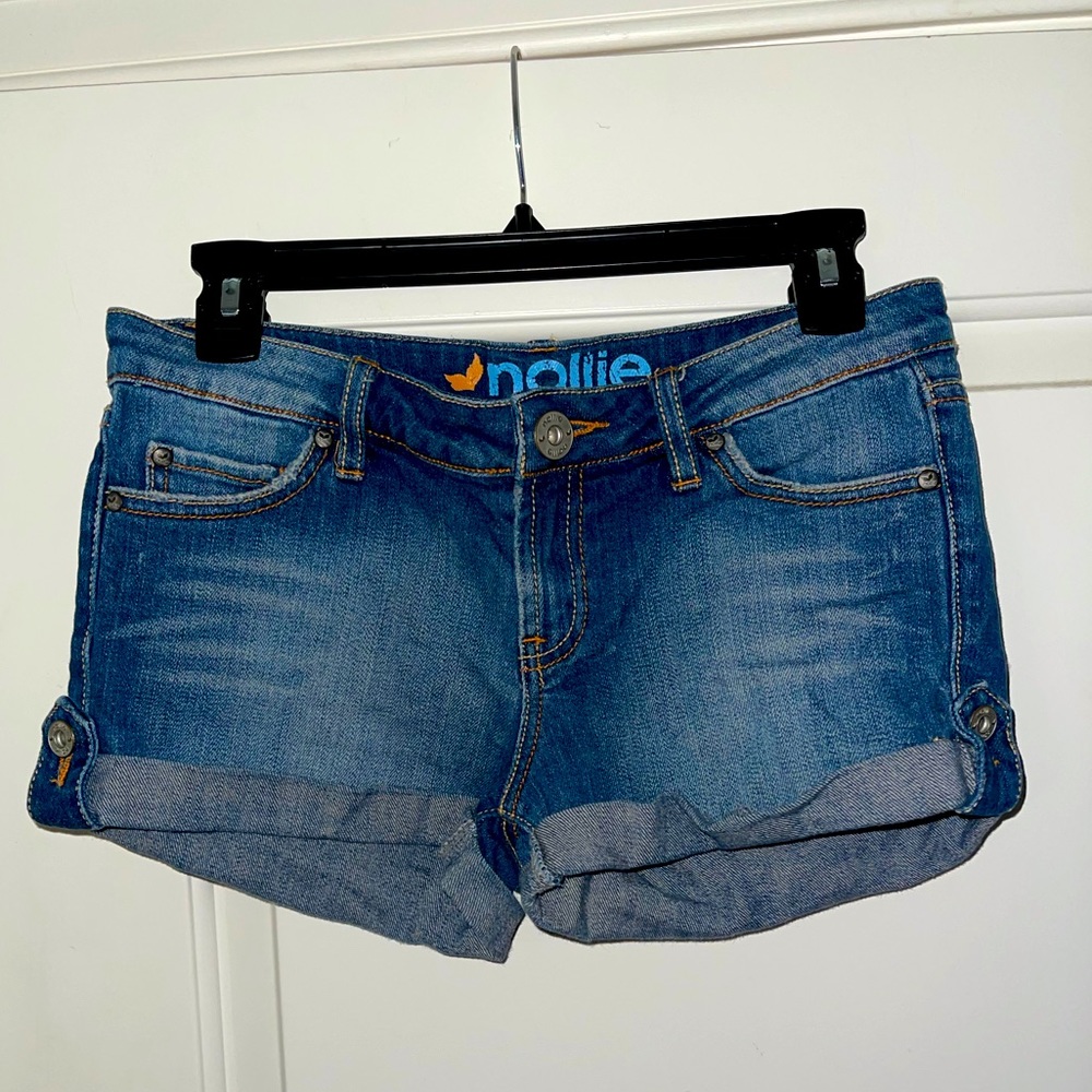 Nollie Jean Shorts with cuffs